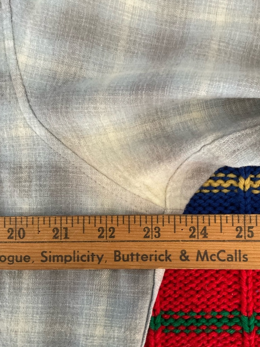 Pendleton-Board Shirt-100% Wool-Shadow Plaid Loop Collar Blue Cream-Size ( XL) - Picture 12 of 12